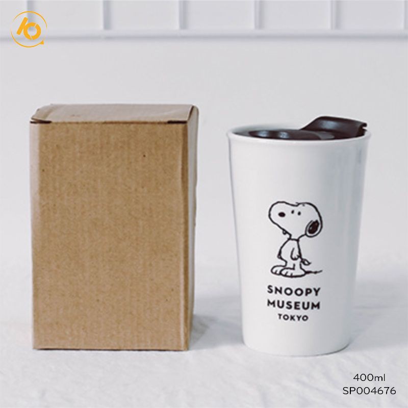 Cốc sứ snoopy,cốc sứ cao cấp SHOP10K ,cốc đôi, hàng có sẵn SP004676