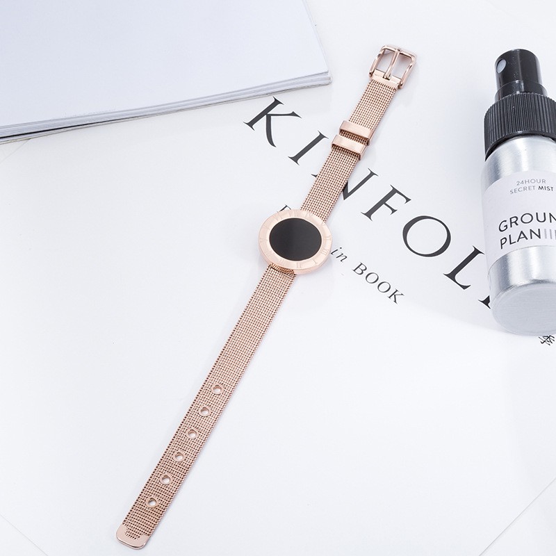 Đồng hồ kim dây thép Titan phong cách Hàn Quốc cho cặp đôi