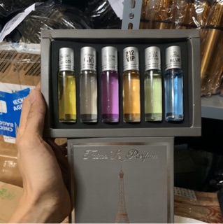 Set nước hoa 6 chai lăn