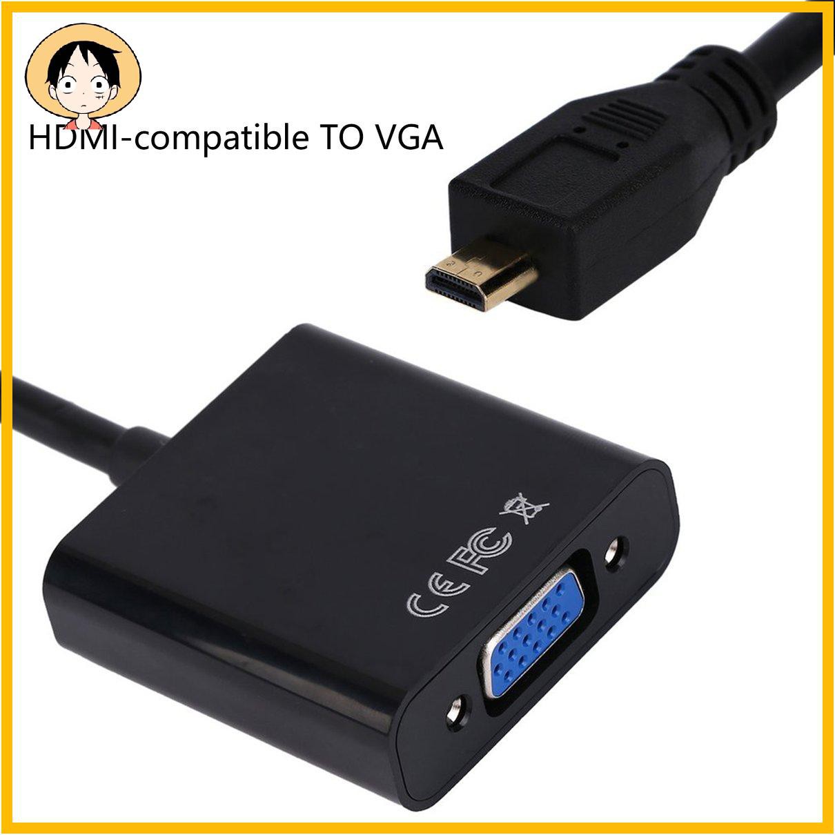 Dây Cáp Chuyển Đổi Video 1080p Micro Hdmi-Compatible Sang Vga | BigBuy360 - bigbuy360.vn
