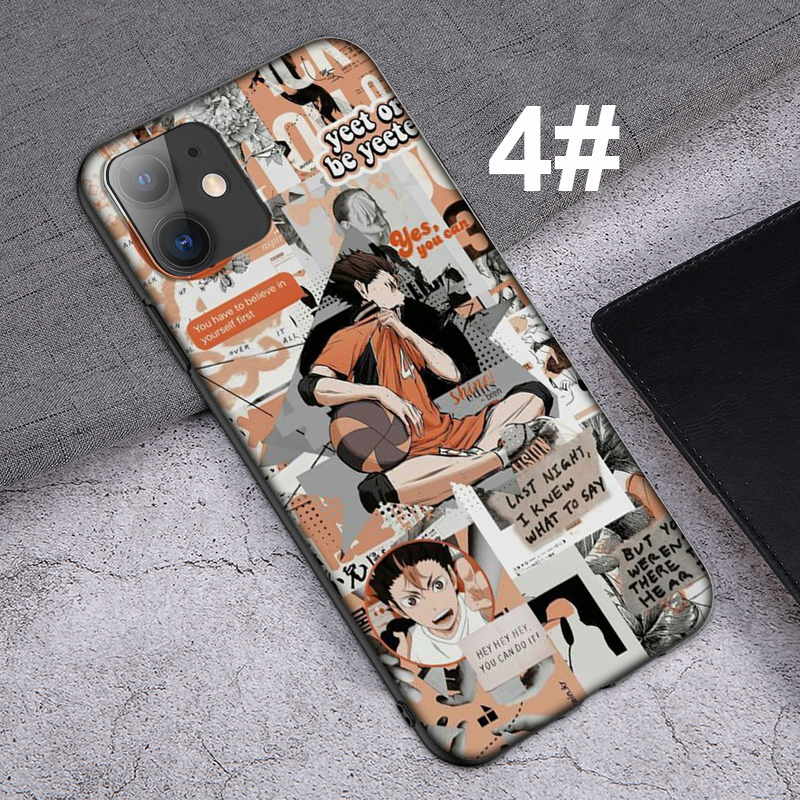 iPhone XR X Xs Max 7 8 6s 6 Plus 7+ 8+ 5 5s SE 2020 Casing Soft Case 62LU Haikyuu mobile phone case