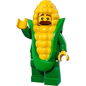 Nhân vật Lego Minifigures Corn Cob Guy - Già bắp thuộc Series 17