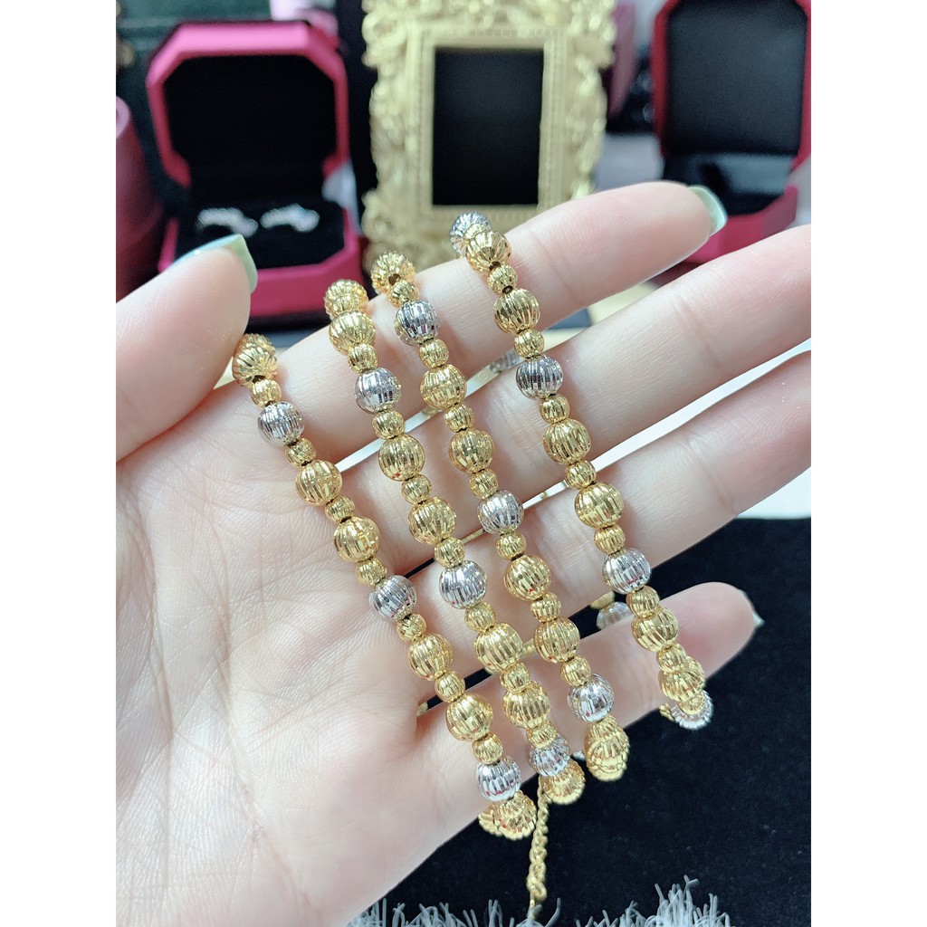 lắc bi 2 màu hàng bền ,  lắc  tròn xinh xinh lt135 | BigBuy360 - bigbuy360.vn