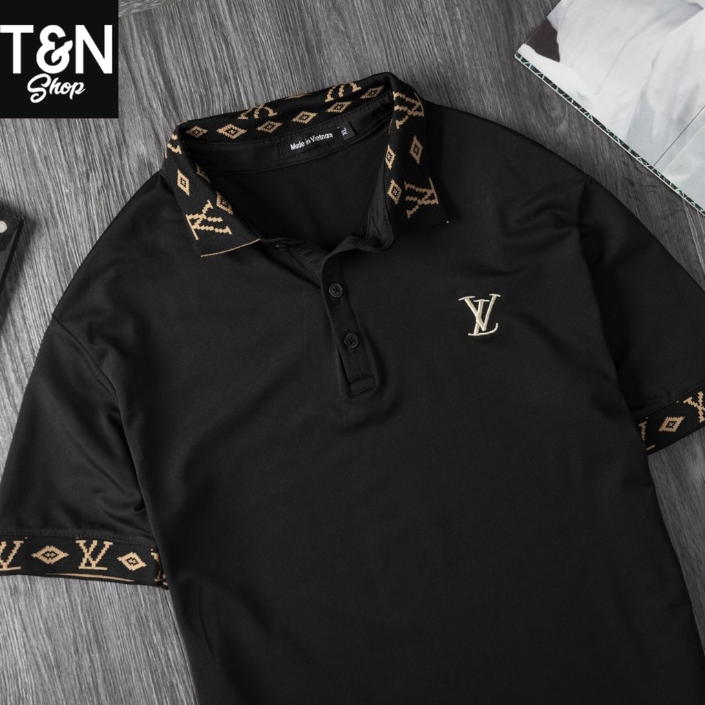 Áo thun có cổ , Áo PoLo nam thêu logo LV PL001 full size tới 78kg TiTi Shop | BigBuy360 - bigbuy360.vn