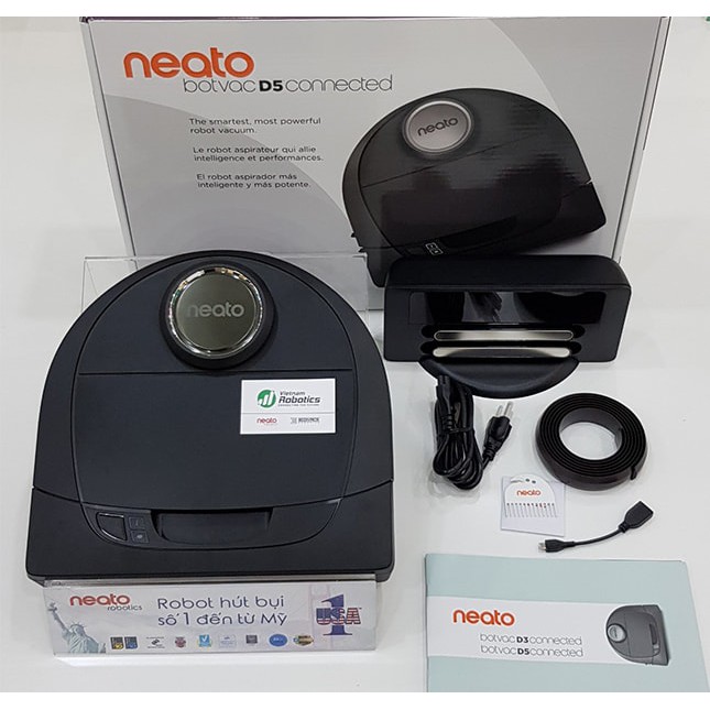 Robot hút bụi thông minh Neato Botvac D5 Connected ( MỸ - BẢO HÀNH 24 THÁNG )