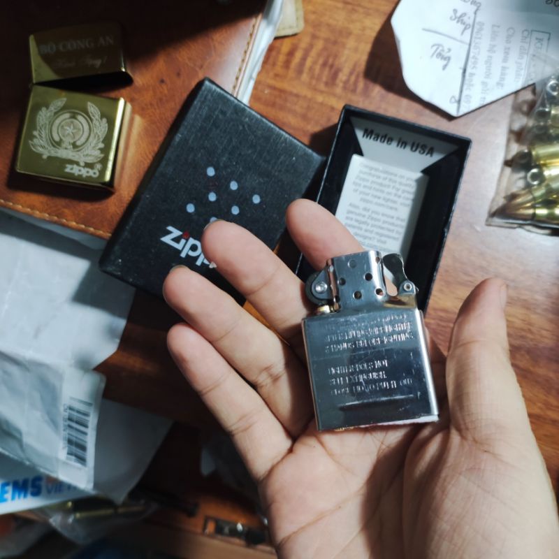 Vỏ Zippo Usa Chrome Cao Cấp, Zippo mỹ | BigBuy360 - bigbuy360.vn