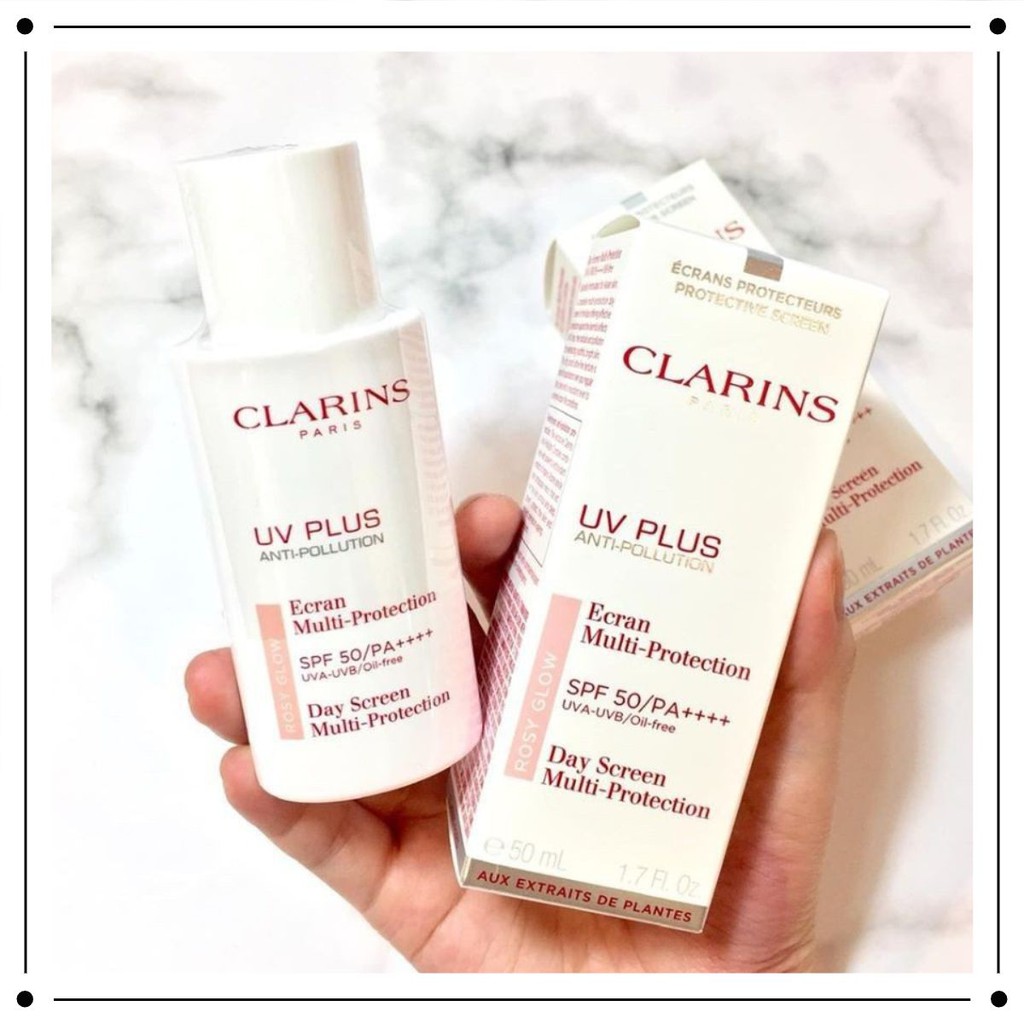 [SHOP XU HƯỚNG] Kem chống nắng CLARINS 50ml fullbox chuẩn auth - Rosy Glow [SHOP XU HƯỚNG] | BigBuy360 - bigbuy360.vn