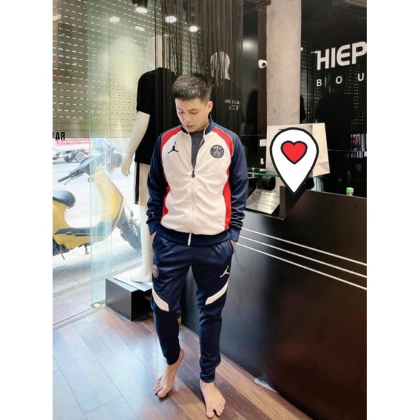 Bộ nike thu đông PSG 2021 (Bộ tập luyện)