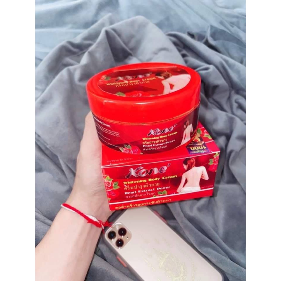 Kem body kone đỏ