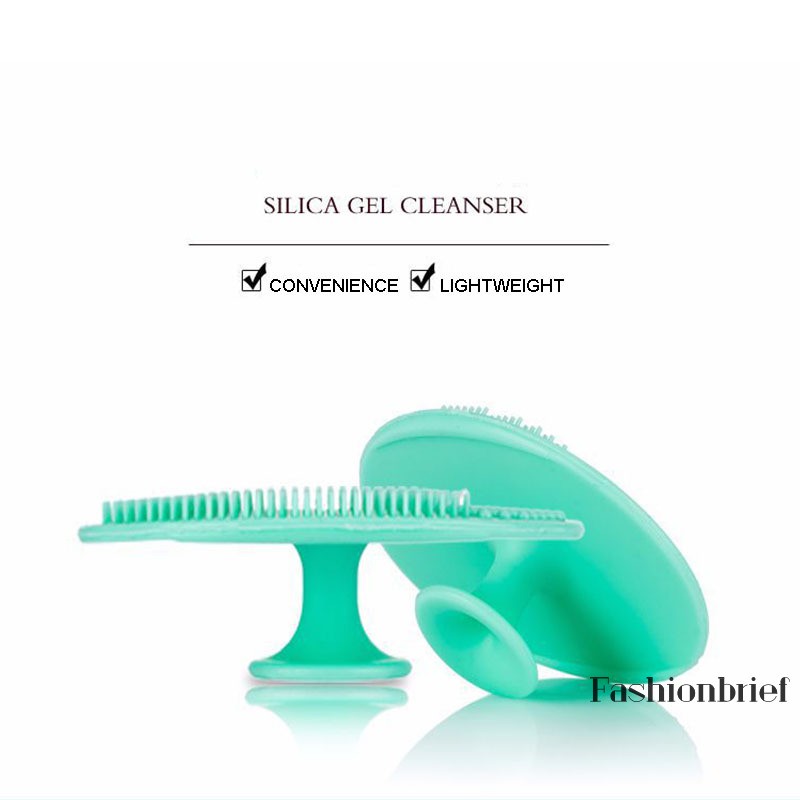 [Hàng mới về] Bàn chải rửa mặt silicon chống nước làm sạch và mát xa chăm sóc cho da