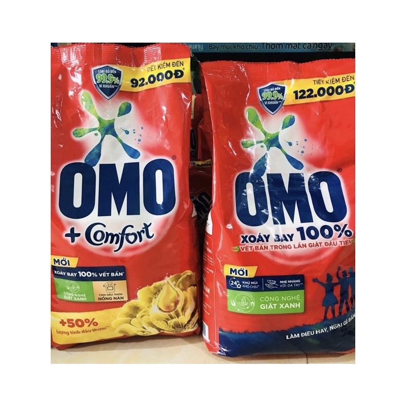 Xà Phòng Bột Giặt Omo Sạch Vết Bẩn 5,5kg/ 6kg