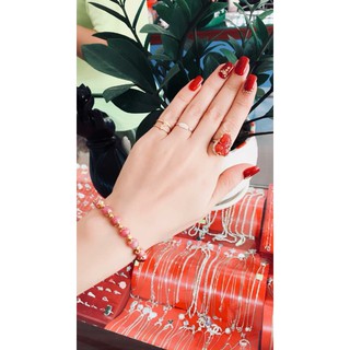 (Follow shop săn deal hot ngày 9/7) nhẫn lông vũ bạc ta