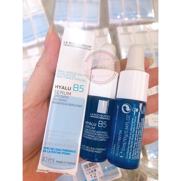 Hyalu B5 serum Phục hồi tái tạo ra La Roche Posay 10ml
