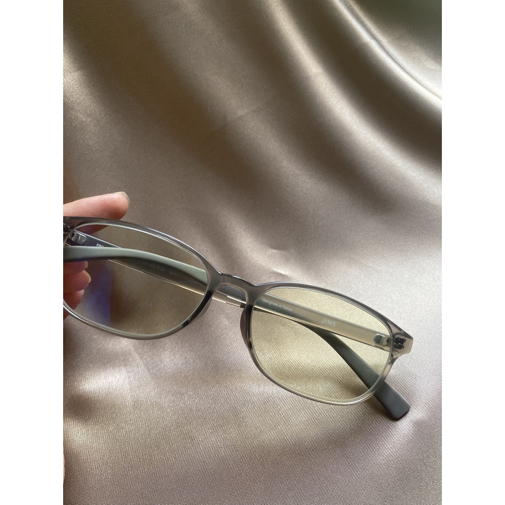 Mắt Kính Gọng Kính Vuông JINS Second Hand Nhật Bản Chính Hãng - JP036