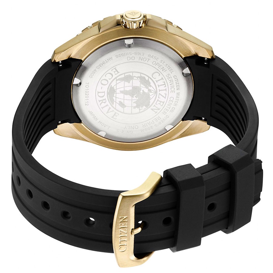 Đồng Hồ Nam Citizen Dây Cao Su AT2403-15E - Mặt Đen (Sapphire)