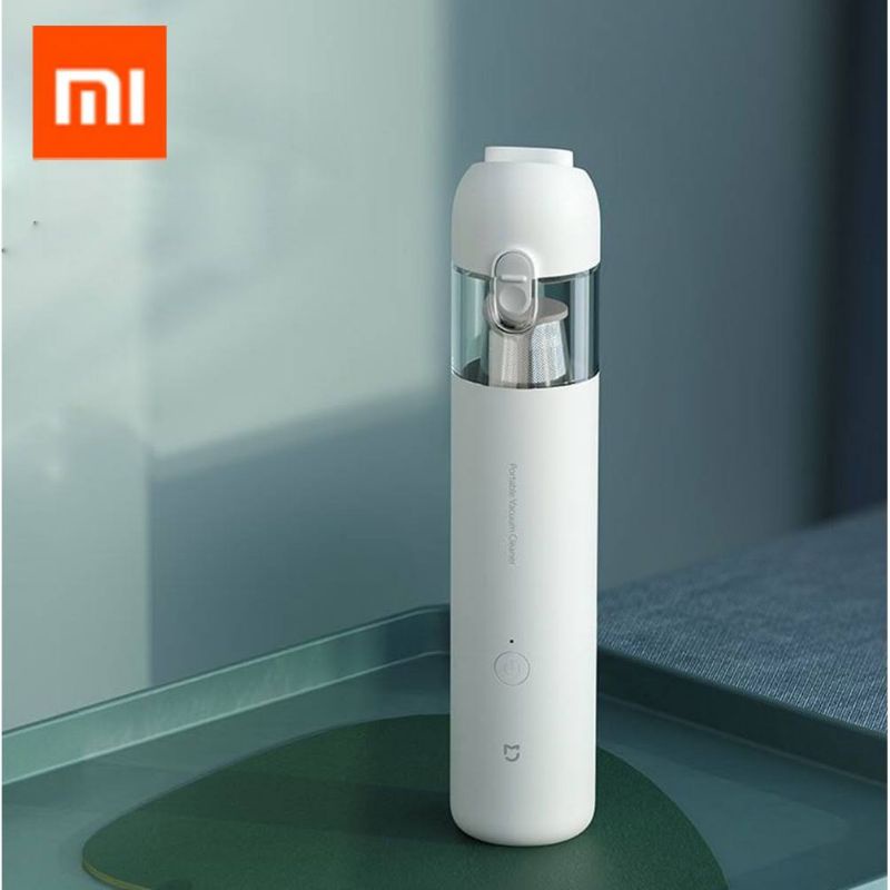 Máy hút bụi tiện dụng Xiaomi Mijia không dây gia đình nhỏ cầm tay hút mạnh mẽ sạc xe hơi [TIME_MART siêu thị tiện ích]