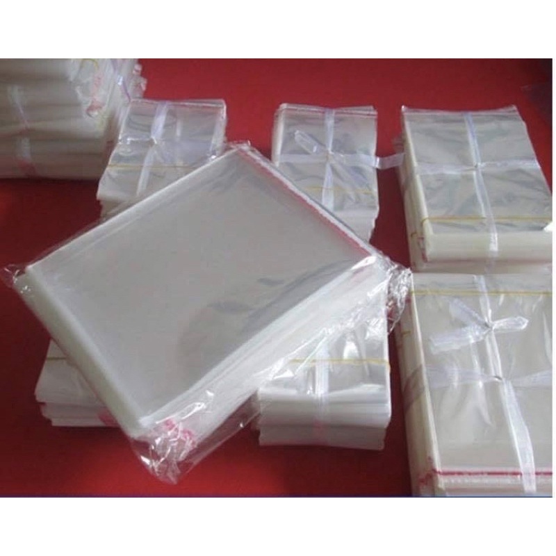 {Giá sỉ 10kg/size} Túi OPP dán keo, túi dán đựng quần áo, phụ kiện, trang sức, đựng hương, đựng đũa (hàng đẹp - y hình)