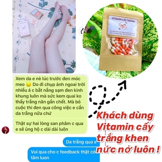 Vitamin cấy trắng  [ Gói 20 Viên tặng 2 ]