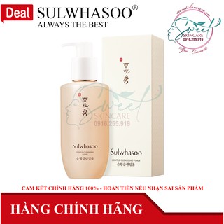 Sữa rửa mặt Dịu nhẹ SULWHASOO GENTLE CLEANSING FOAM 200ml - MS06