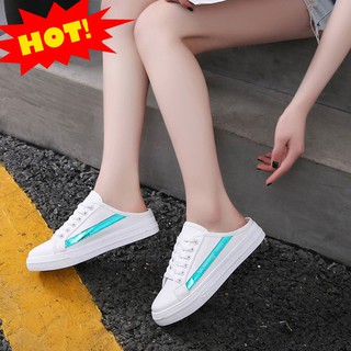 GIÀY THỂ THAO NỮ KHÔNG CỔ - HỞ GÓT SIÊU XINH - G83