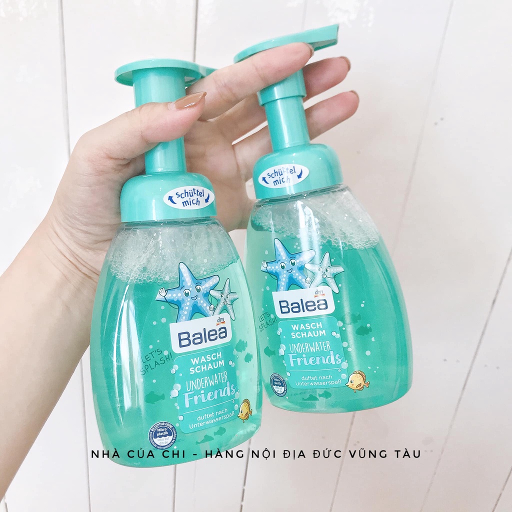 Bọt rửa mặt & rửa tay dành cho bé và người lớn có da nhạy cảm- hàng Đức