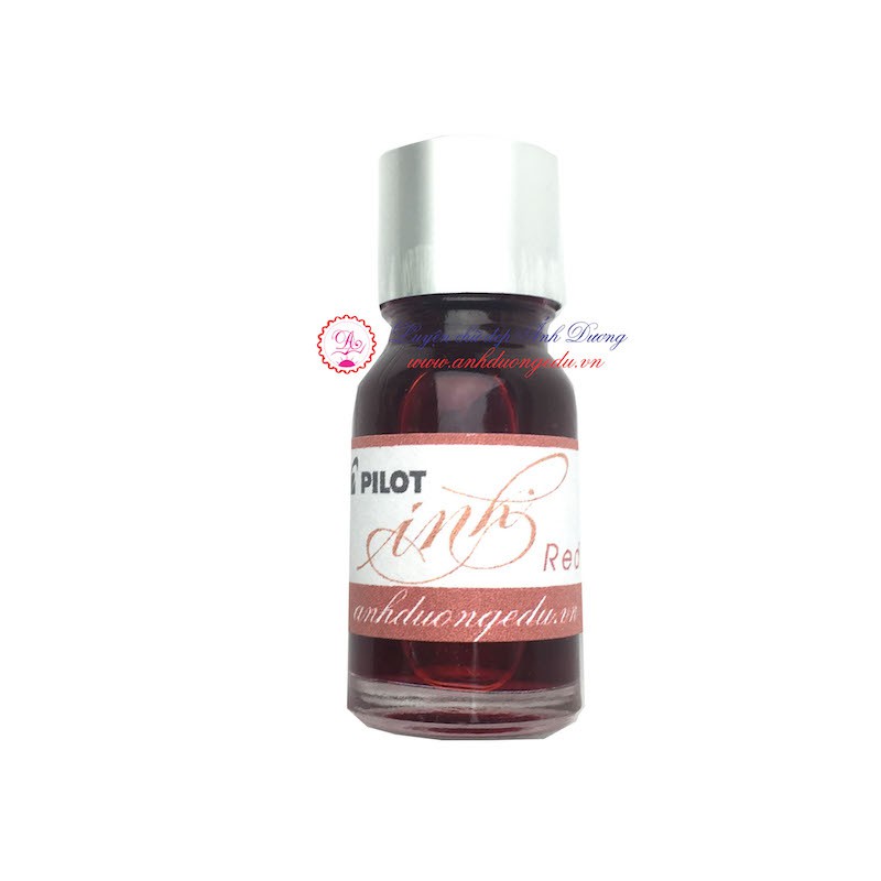 MỰC VIẾT BÚT MÁY - MỰC PILOT INK DUNG TÍCH 10ML MÀU ĐỎ CỜ