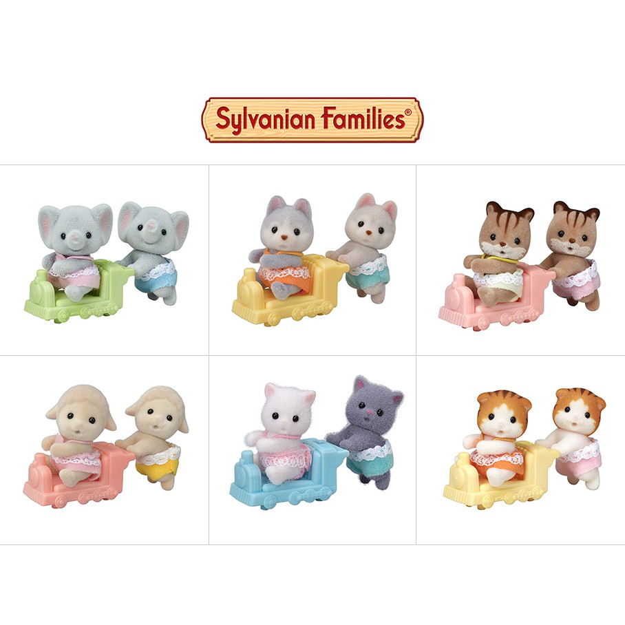 Sylvanian Families Cặp Bé Sinh Đôi Twins Set 2 (Nhiều Mẫu)