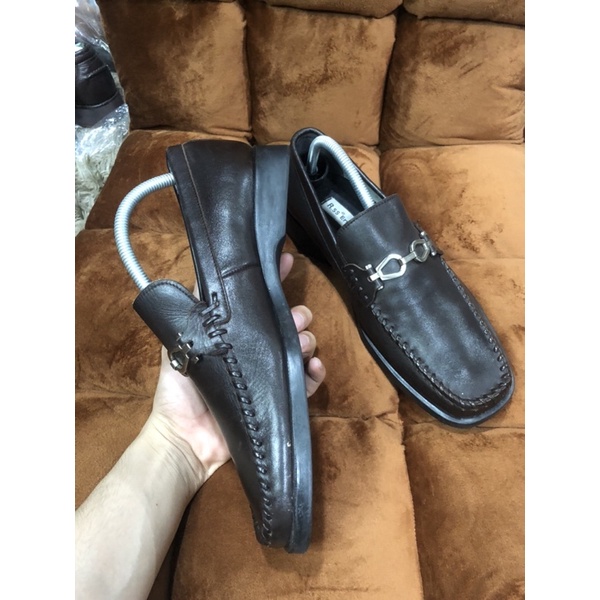 [Giày 2hand] [Size 42] Giày Da Kiểu Dáng Moccasin Thương Hiệu Tandy Số Một Nhật Bản