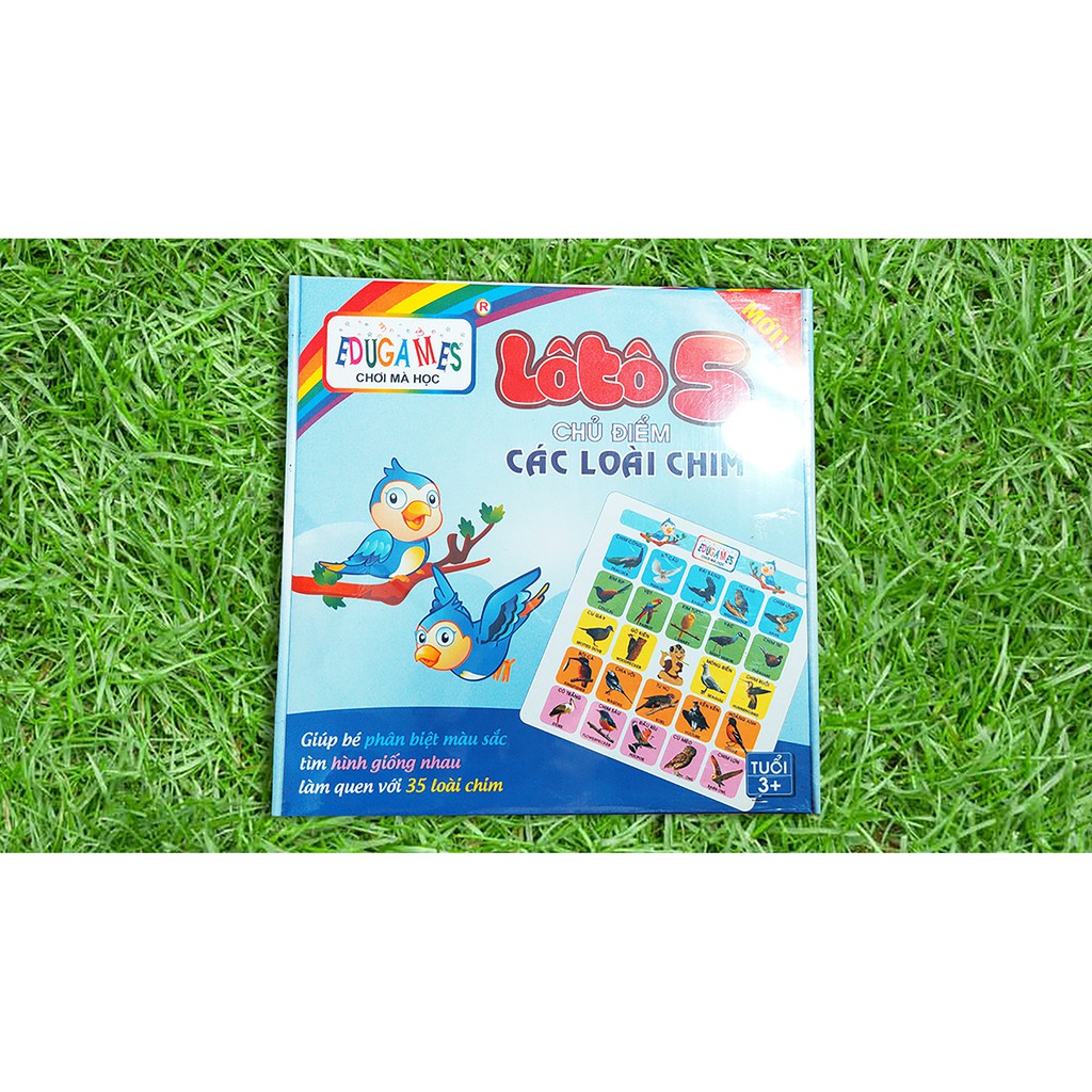 Bộ Loto cho bé 3 tuổi, đồ chơi, trò chơi giáo dục[HCM]