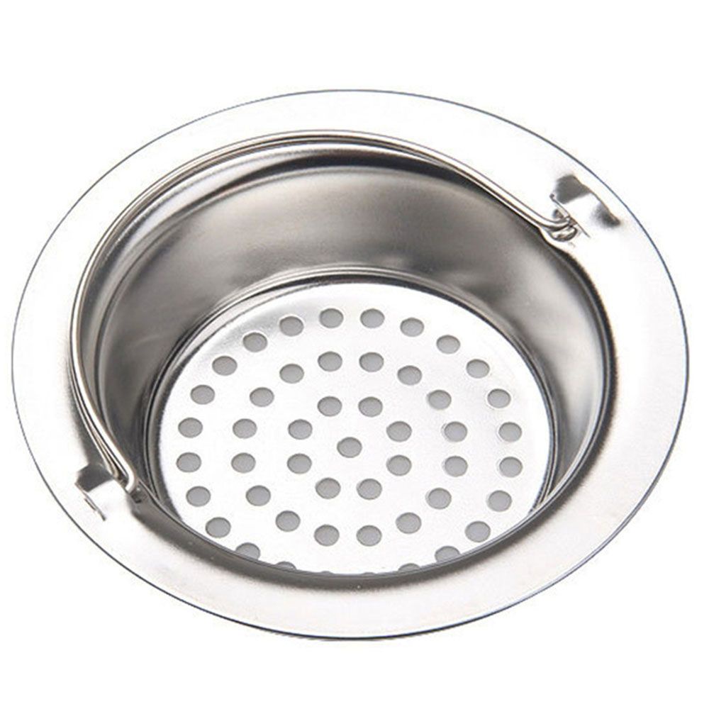 Nắp Lọc Rác Bồn Rửa Chén 2 Kích Thước Bằng Thép Không Gỉ Tiện Dụng