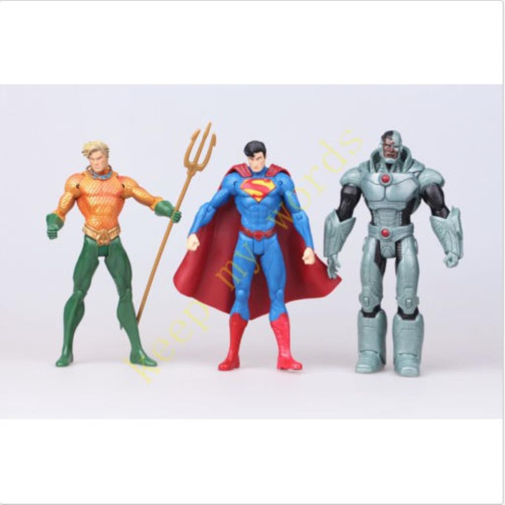 Set 7 Mô Hình Đồ Chơi Nhân Vật Siêu Anh Hùng Trong Phim Justice League