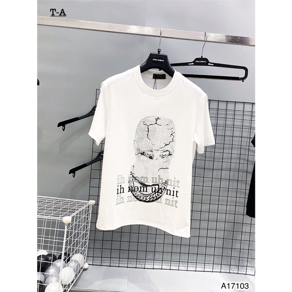 Áo Phông Nam uho nit hình in - Áo Thun Cổ Tròn uho nit Cao Cấp