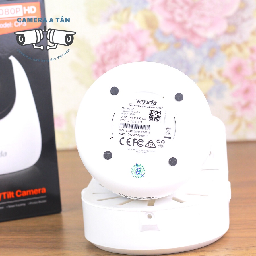 Camera IP Wifi Tenda CP3 Full HD 1080P 360° - Bảo hành 12 tháng