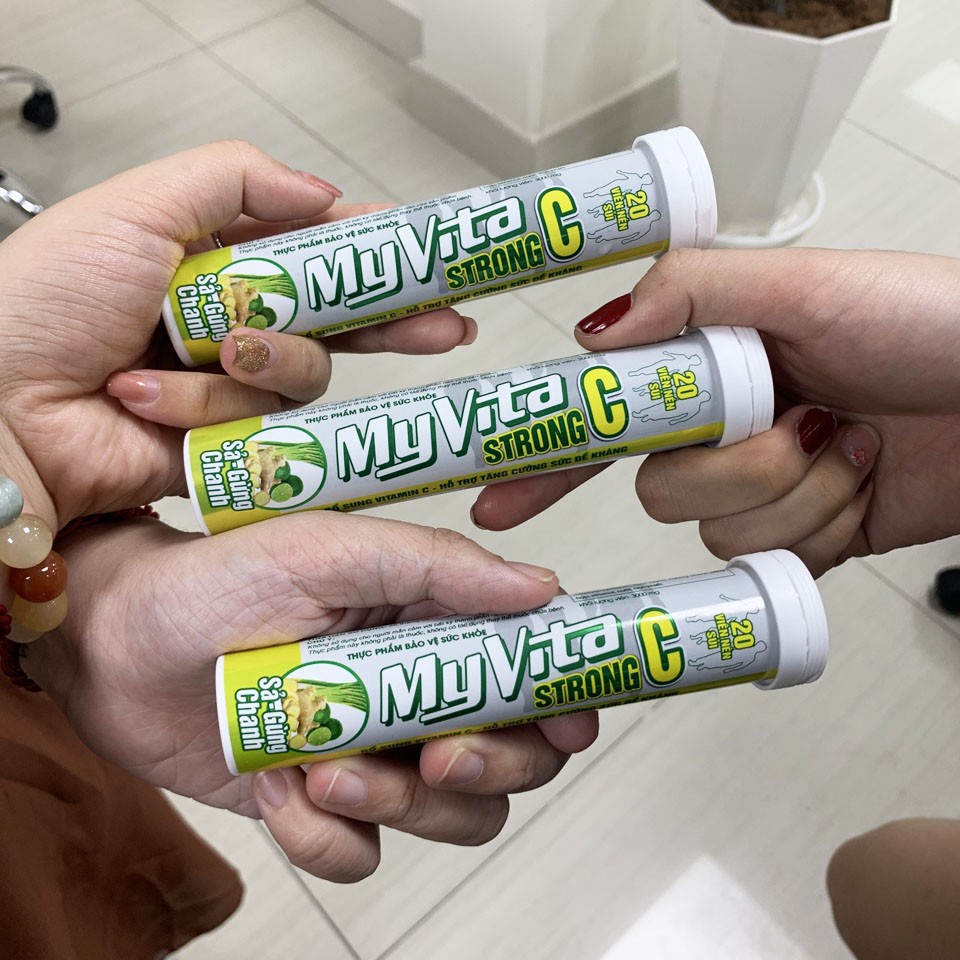 MyVita Strong C - viên sủi Bổ sung vitamin C, hỗ trợ tăng cường sức đề kháng cho cơ thể - cvspharmacy | BigBuy360 - bigbuy360.vn