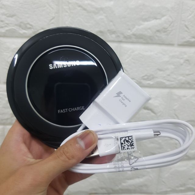Combo đế sạc không dây và bộ sạc nhanh Galaxy S7 chĩnh hãng giá cực rẻ