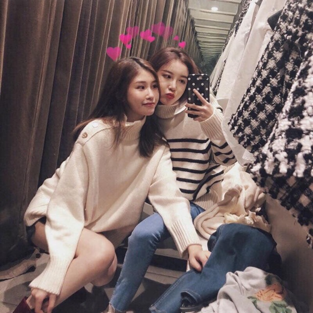 #zara LEN CỔ LỌ KHUY VAI ✖️