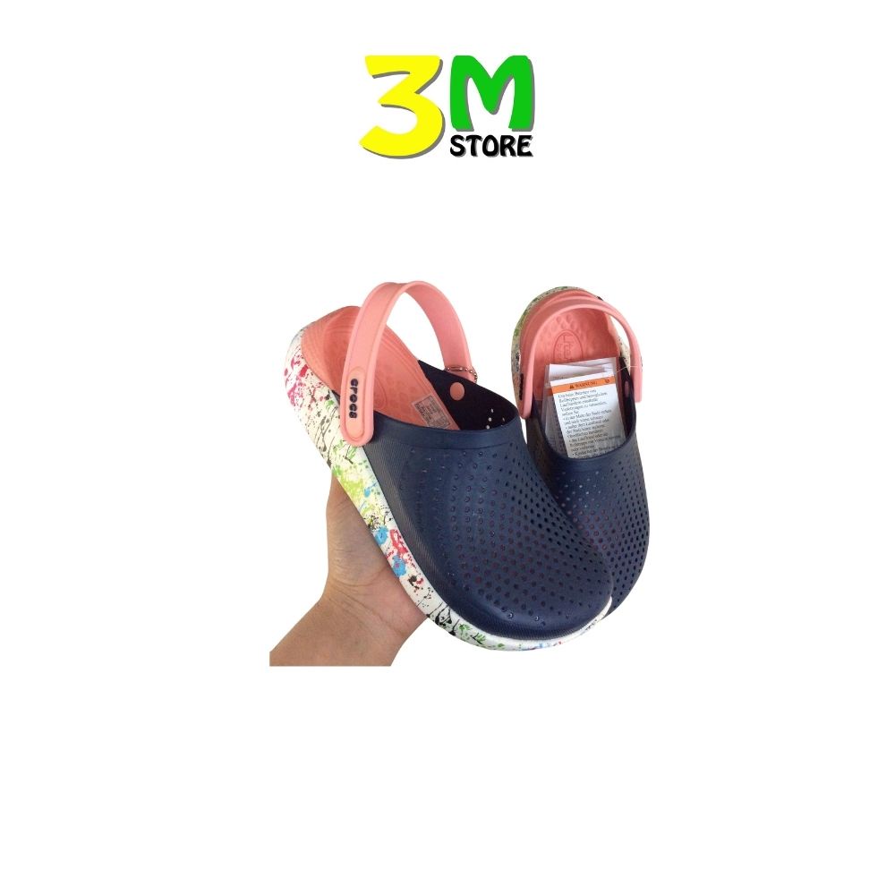 Dép Sục Cross Clog Literidde Đẹp, Êm, Bền Nhẹ Cho Nam Và Nữ mẫu camo vảy sơn.