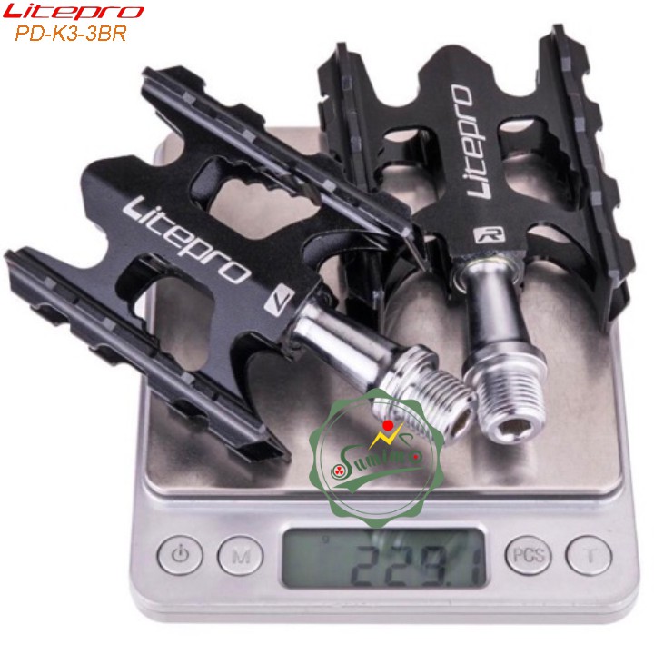 Bàn đạp xe đạp - Pedal LITEPRO K3 - Chính hãng