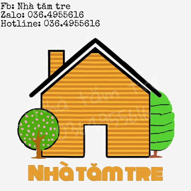 Cây mô hình, pk nhà tăm tre