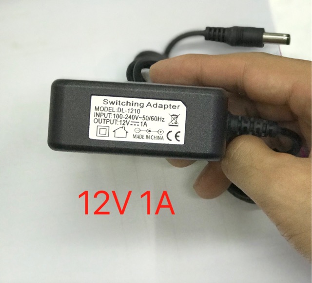 Nguồn 12V 1A adapter