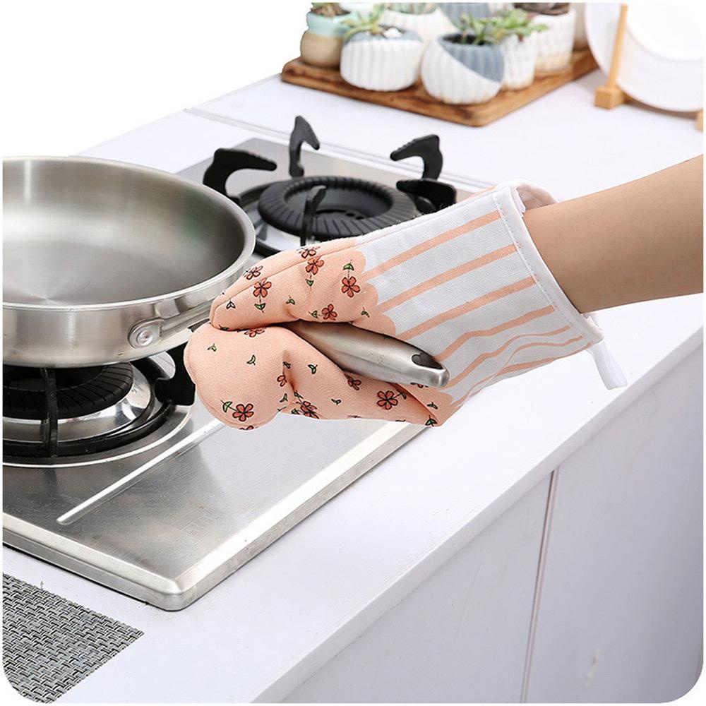 AUGUSTINA 1 Đôi Găng Tay Chịu Nhiệt Bảo Vệ Tay Dùng Cho Lò Vi Sóng