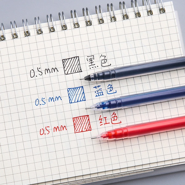 Bút Mực Nước Ngòi 0.5mm Bằng Carbon Phong Cách Hàn Quốc