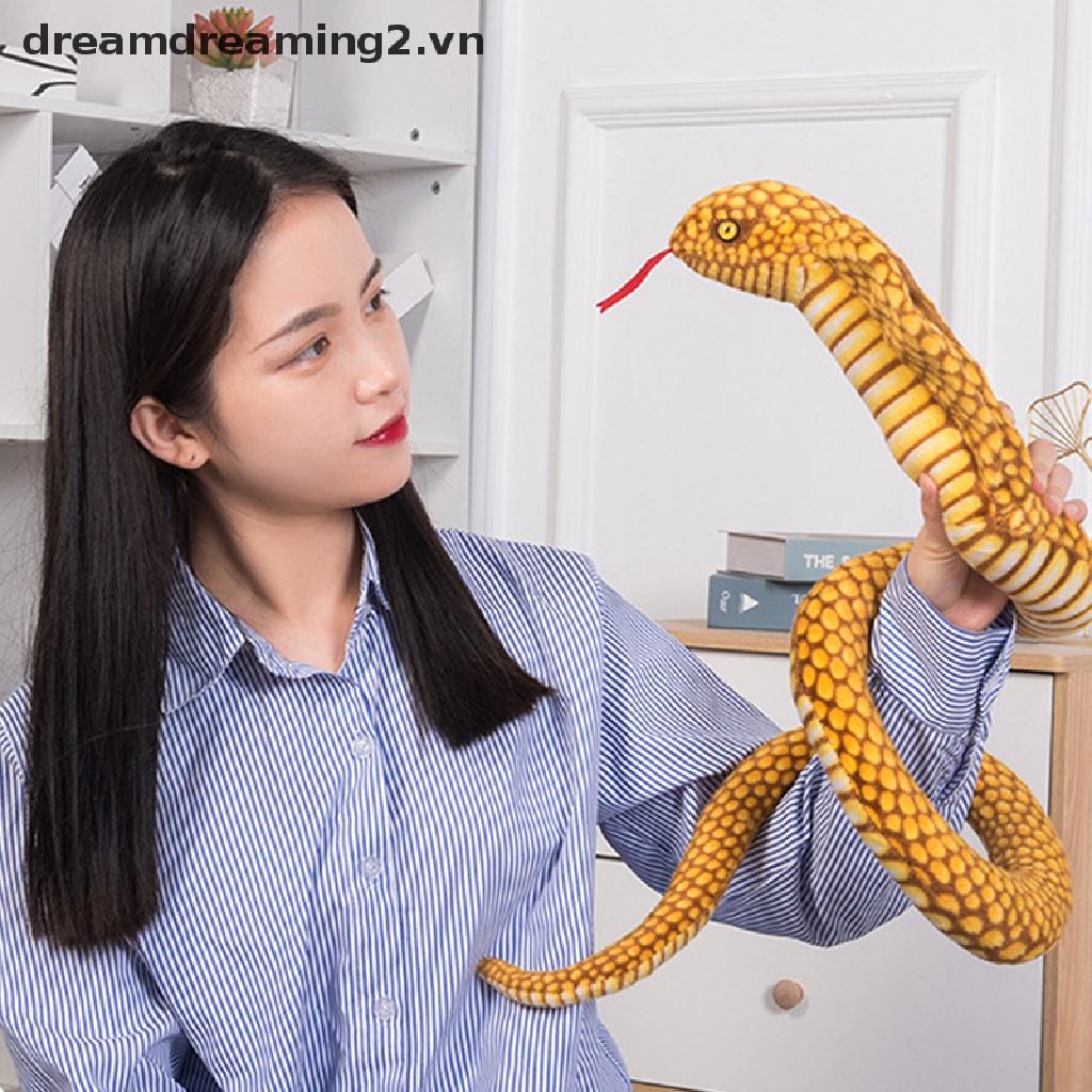 Thú Nhồi Bông Hình Rắn Mềm Mại Đáng Yêu