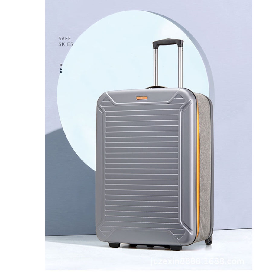 Vali kéo du lịch gập siêu gọn, size 20 24 inch giá rẻ, valy gấp siêu mỏng còn 7cm cần kéo hợp kim nhôm siêu chắc