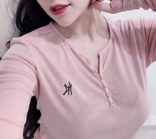 ÁO THÊU NY DÀI TAY