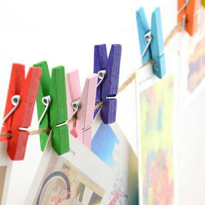 Kẹp gỗ 3,5cm 🌻Kho Sỉ mầm non Như Ý - Đồ Dùng Mầm Non 🌻