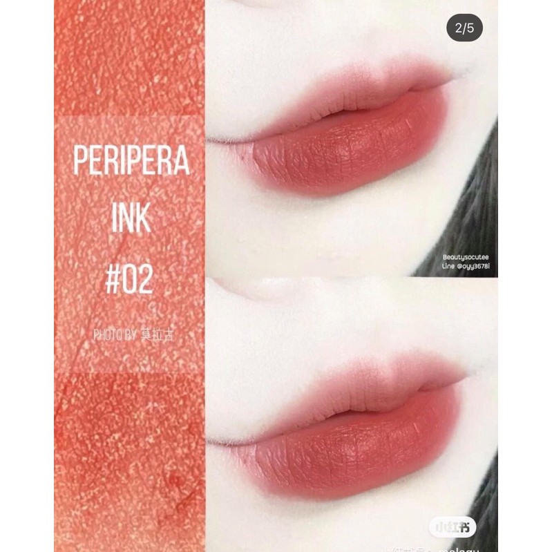 SON PERIPERA INK MATTE BLUR TINT #02