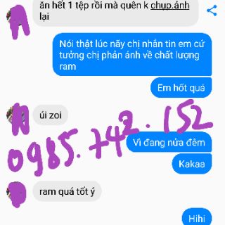 Combo 3 tệp ram