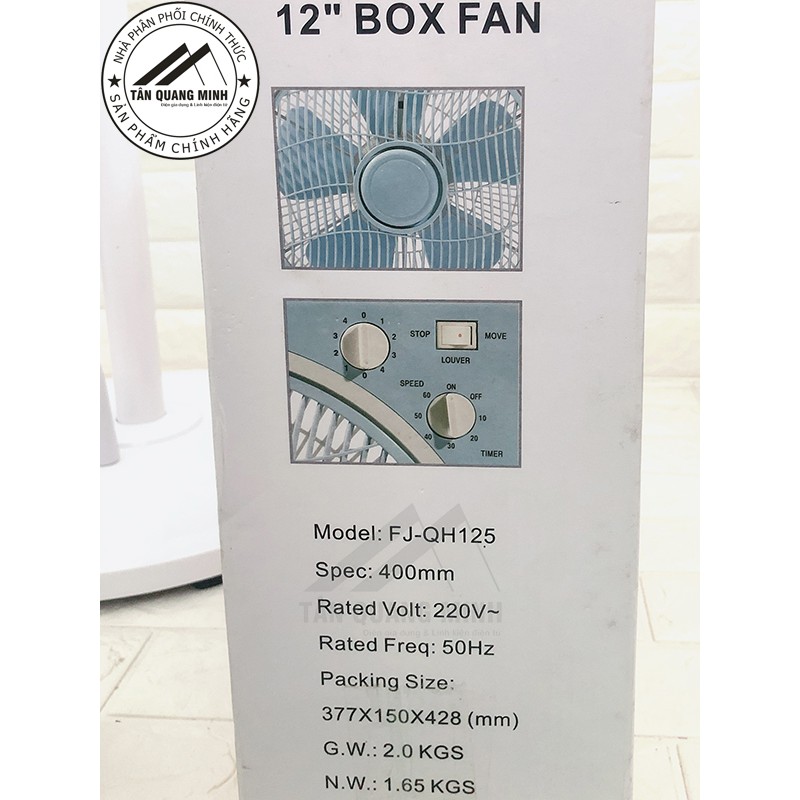 [Freeship toàn quốc từ 50k] Quạt Hộp Fujika Có hen Giờ Kích cở lớn Quạt tản Lớn Fujika quạt mạnh mẽ | BigBuy360 - bigbuy360.vn