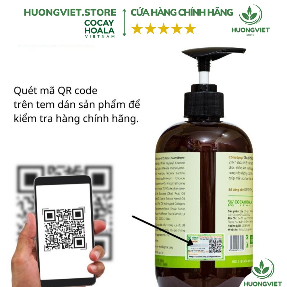 Dầu Gội Hà Thủ Ô Cỏ Cây Hoa Lá 450ml Đen Tóc Thảo Dược Cao Cấp Thiên Nhiên Organic Phục Hồi Ngăn Rụng Dưỡng Tóc Mềm Mượt | BigBuy360 - bigbuy360.vn